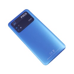 Tapa Trasera con Lente de Cámara Xiaomi Poco M4 Pro 4g Azul Cool